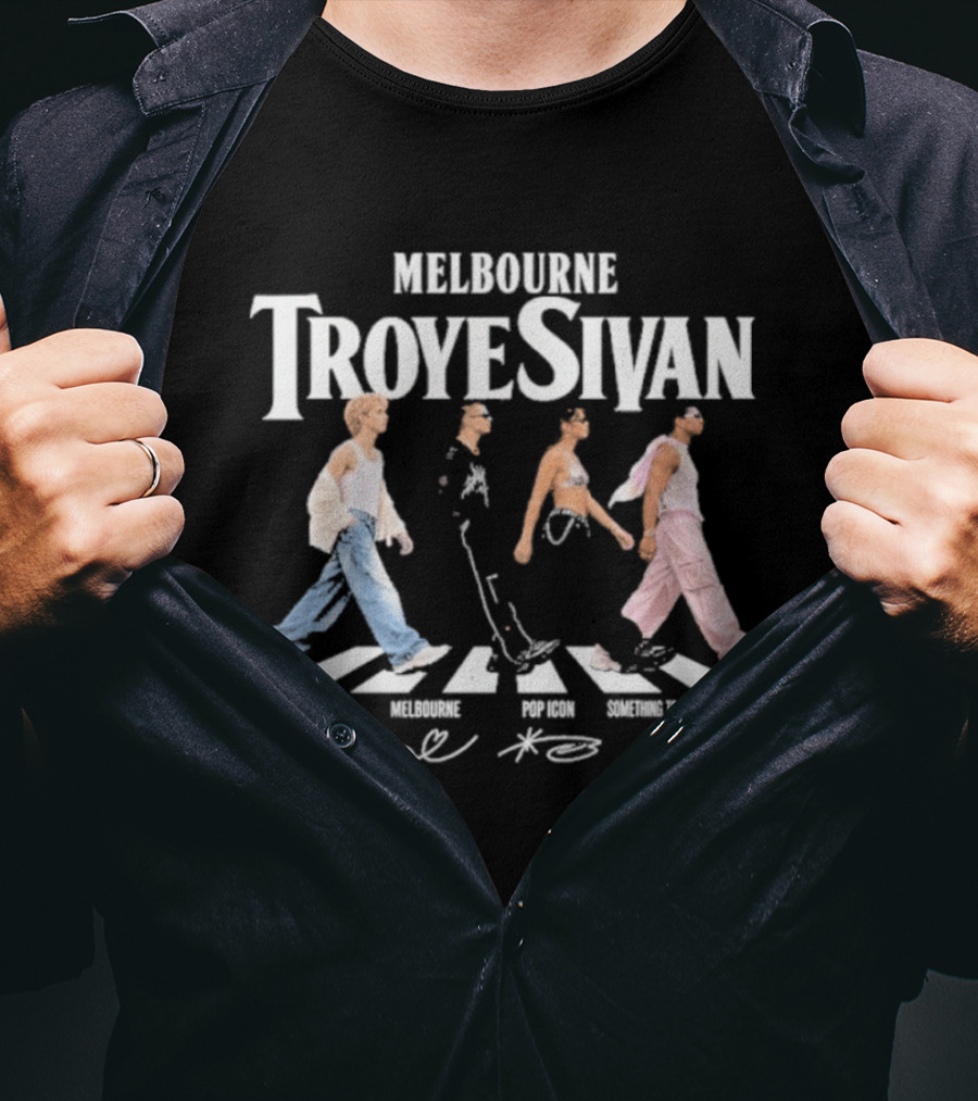 Troye Sivan Melbourne Something To Give Each Other Abbey Road T-Shirt
