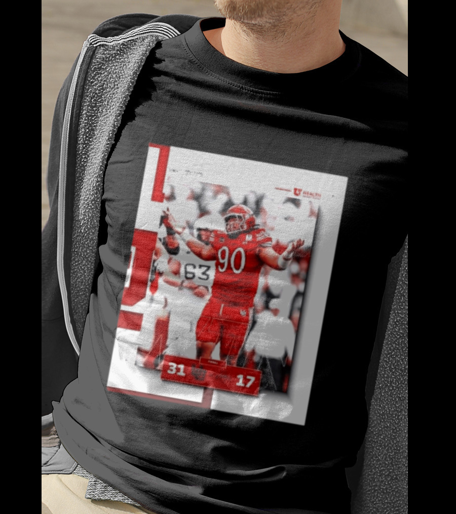 Utah Utes 31 17 Iowa State Cyclones 2026 Football Score Victory Celebration T-Shirt