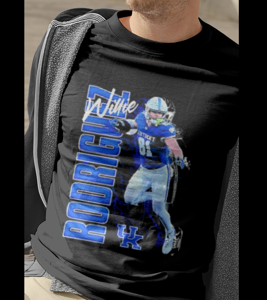 Willie Rodriguez Kentucky Wildcats NCAA Football UK T-Shirt