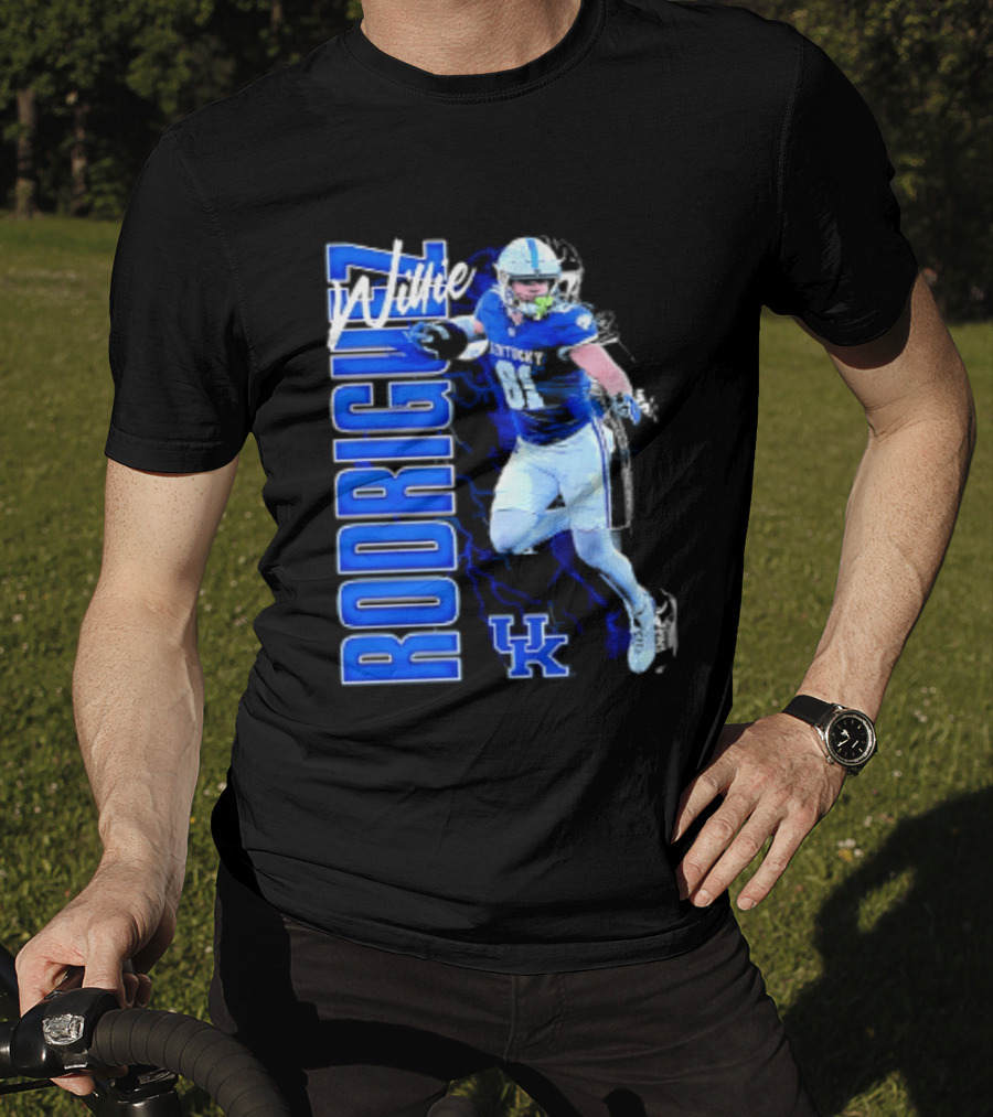 Willie Rodriguez Kentucky Wildcats NCAA Football UK T-Shirt