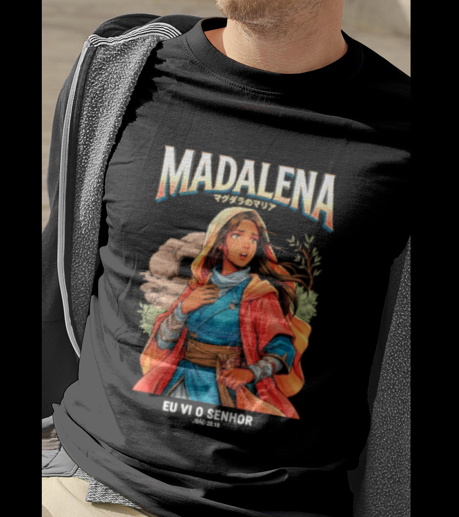 Madalena Eu Vi O Senhor Joao 20 18 Religious T-Shirt