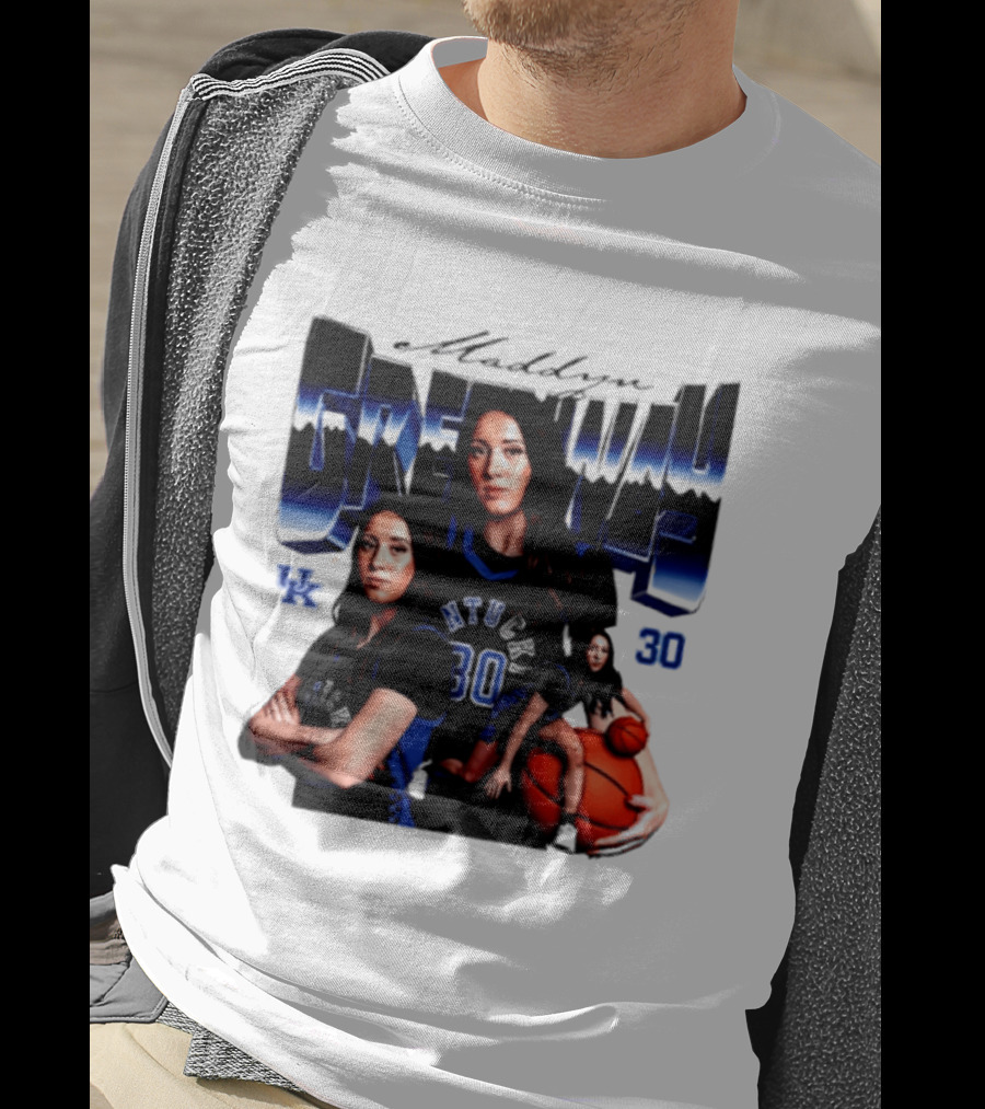 Maddyn Greenway 30 Kentucky Wildcats UK NTU Women's Basketball T-Shirt