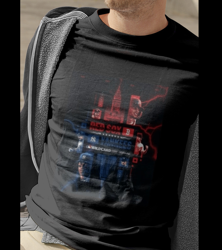 Boston Red Sox Vs New York Yankees 2026 MLB Wild Card Faceoff The Rivalry T-Shirt
