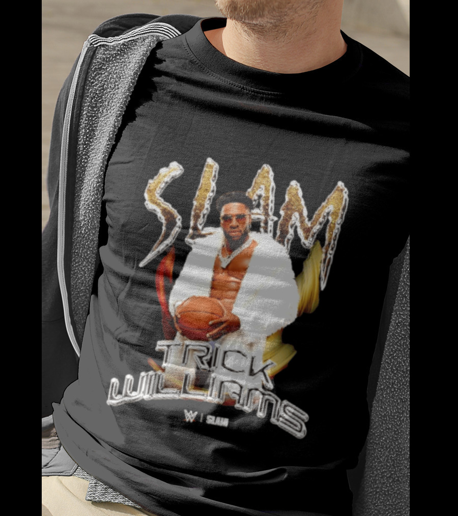 Trick Williams SLAM WWE Basketball Fashion Fusion T-Shirt