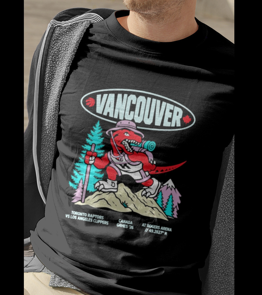 Vancouver Toronto Raptors Vs Los Angeles Clippers Canada Games August 22 3:30 PM T-Shirt