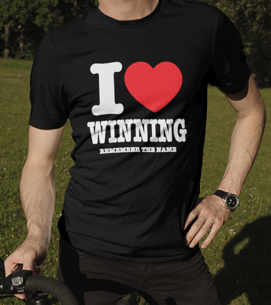 I Love Winning Remember The Name Donovan Ezeiruaku T-Shirt