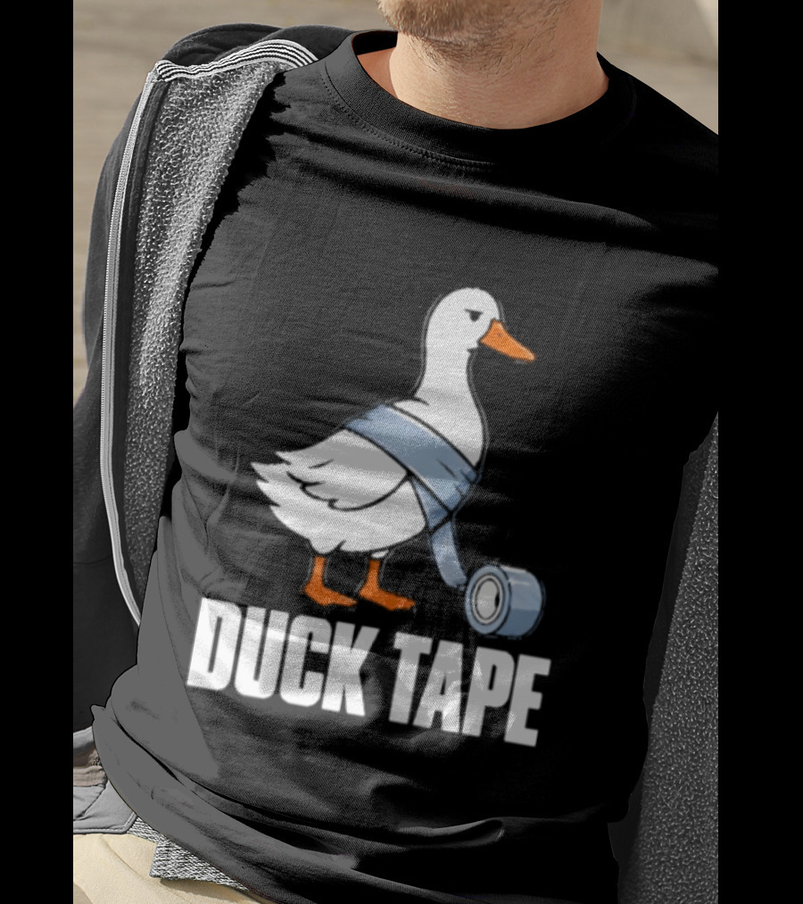 Duck With Tape Roll Duck Tape T-Shirt