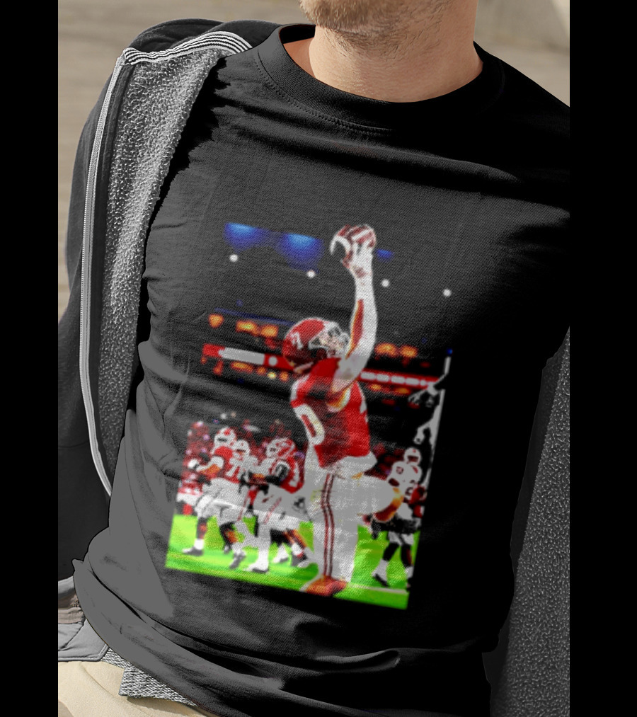 Alabama Crimson Tide Josh Ford One Handed Football Catch T-Shirt
