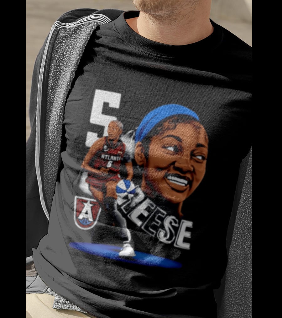 Angel Reese 5 Atlanta Dream WNBA Basketball Player Number 5 T-Shirt