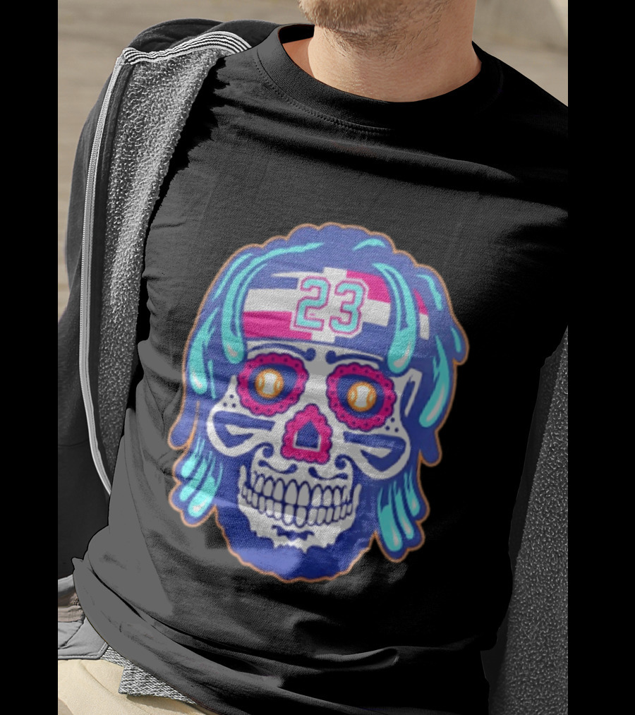 Fernando Tatis Jr. 23 San Diego Padres Sugar Skull T-Shirt