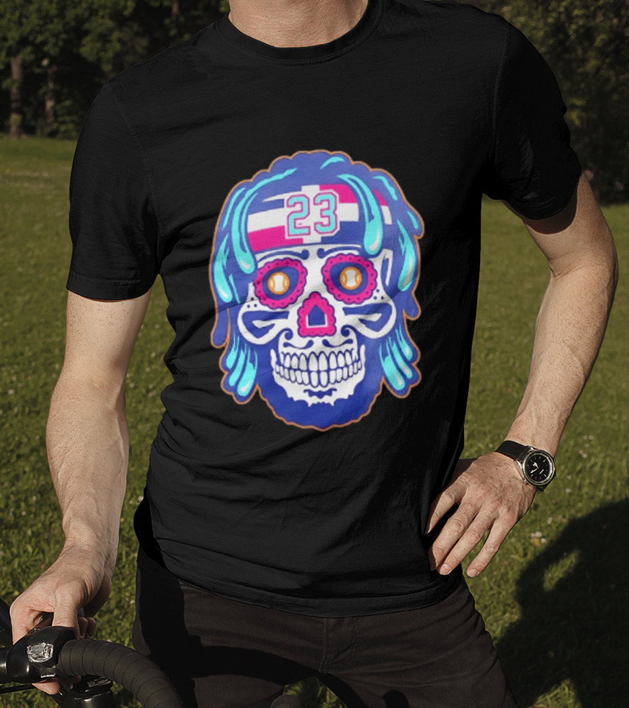Fernando Tatis Jr. 23 San Diego Padres Sugar Skull T-Shirt