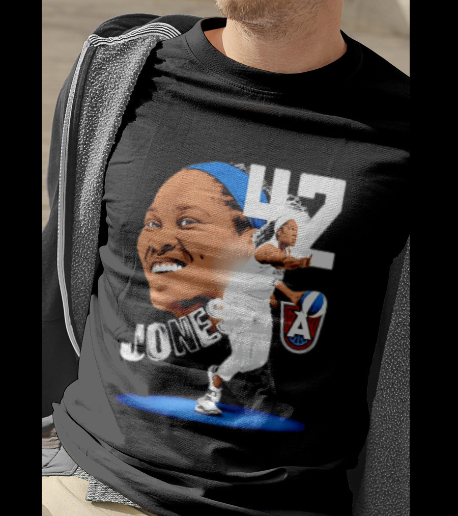 Brionna Jones 42 Atlanta Dream WNBA Basketball Player Sports T-Shirt