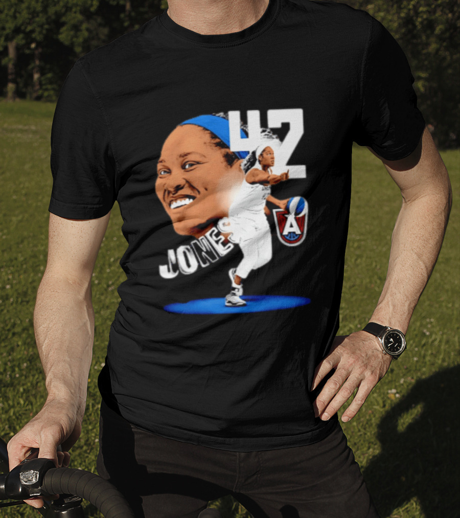 Brionna Jones 42 Atlanta Dream WNBA Basketball Player Sports T-Shirt