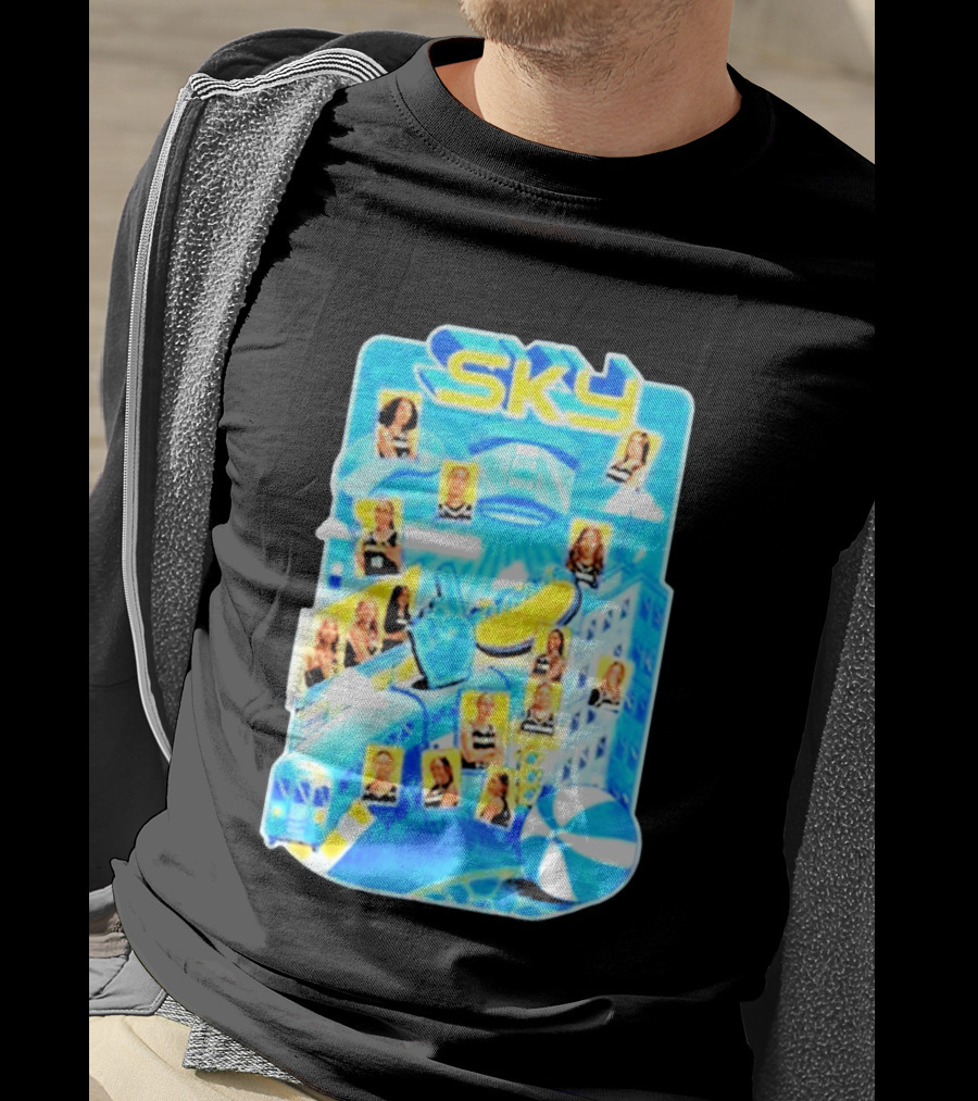 Chicago Sky WNBA 2026 Appreciation Night Black Team Celebration Skyline T-Shirt