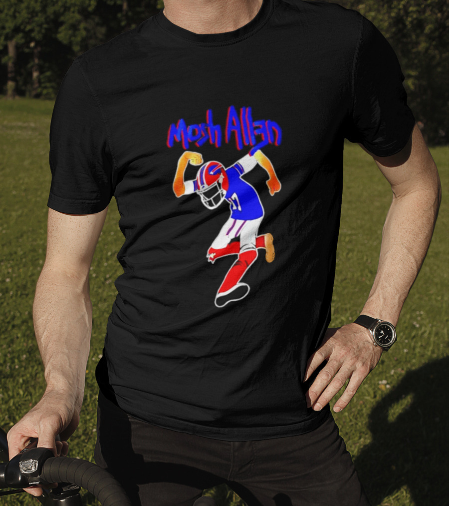 Buffalo Bills Josh Allen Mosh Allen Football Player T-Shirt