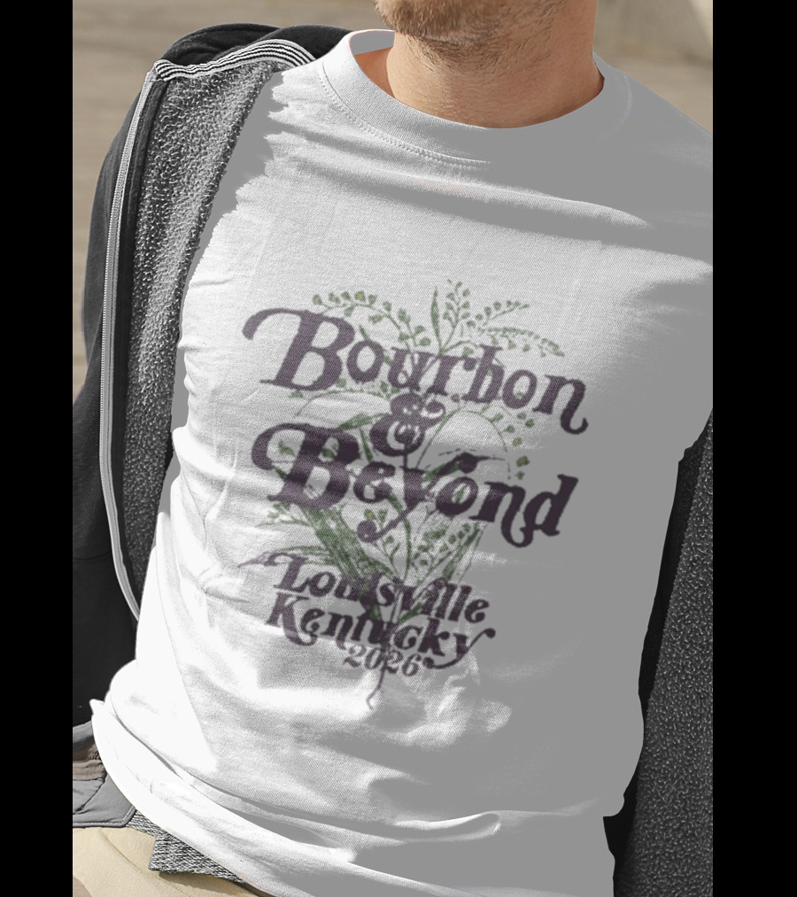 Bourbon & Beyond Louisville Kentucky 2026 Floral T-Shirt