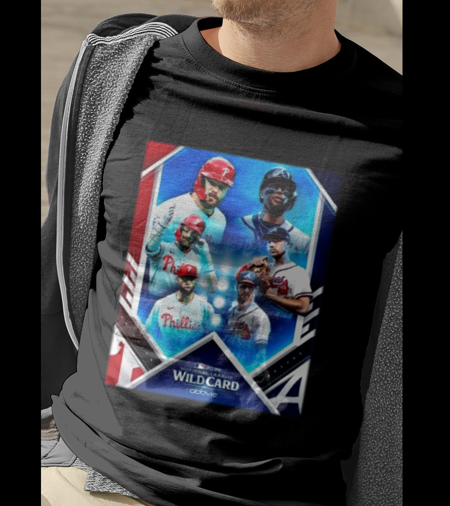 2026 MLB National League Wild Card Philadelphia Phillies Atlanta Braves Matchup T-Shirt