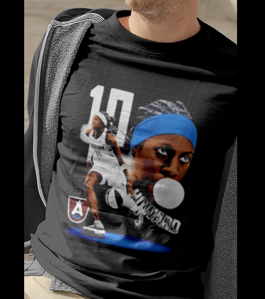 Rhyne Howard 10 Atlanta Dream Dual WNBA Basketball T-Shirt
