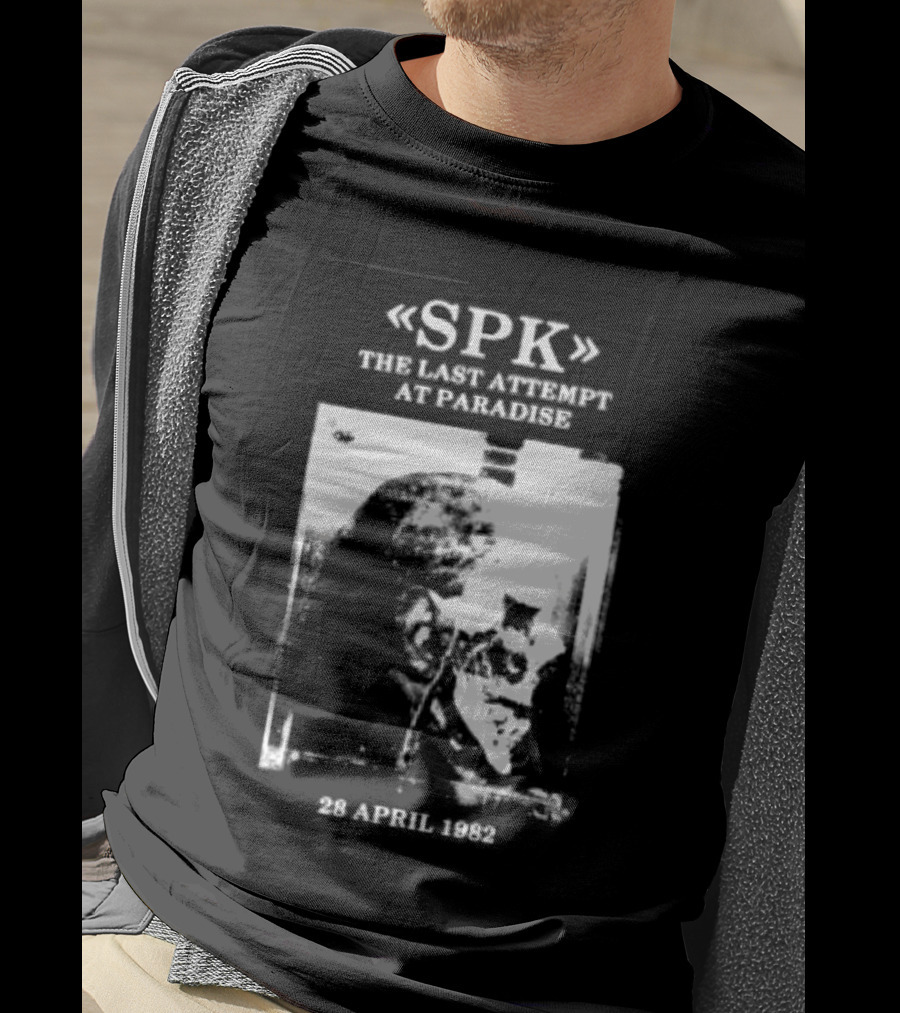 SPK The Last Attempt At Paradise Event 28 April 1982 T-Shirt