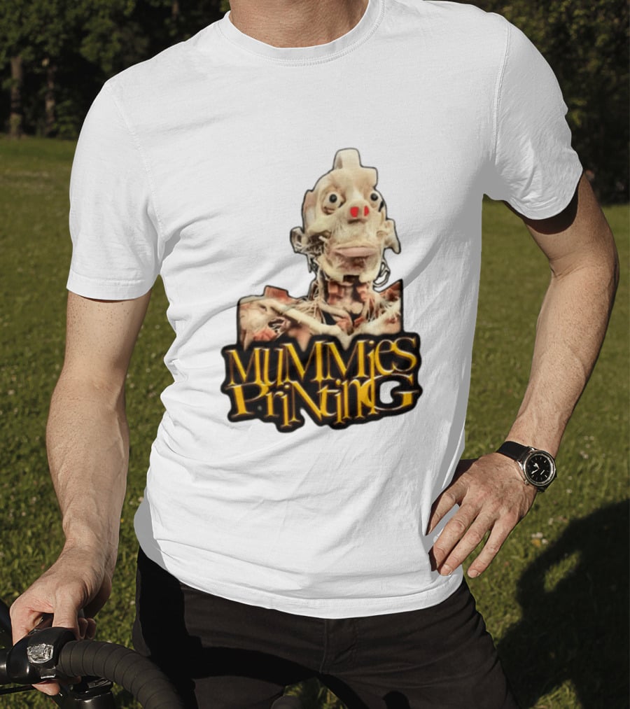 Mummies Printing Mummy Anatomy Skeleton Medical T-Shirt
