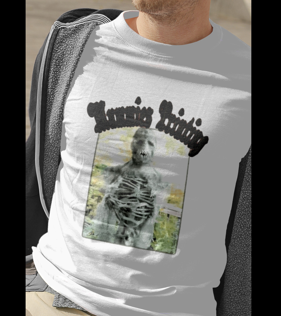 Mummies Printing Spooky Scarecrow Skeleton Horror T-Shirt