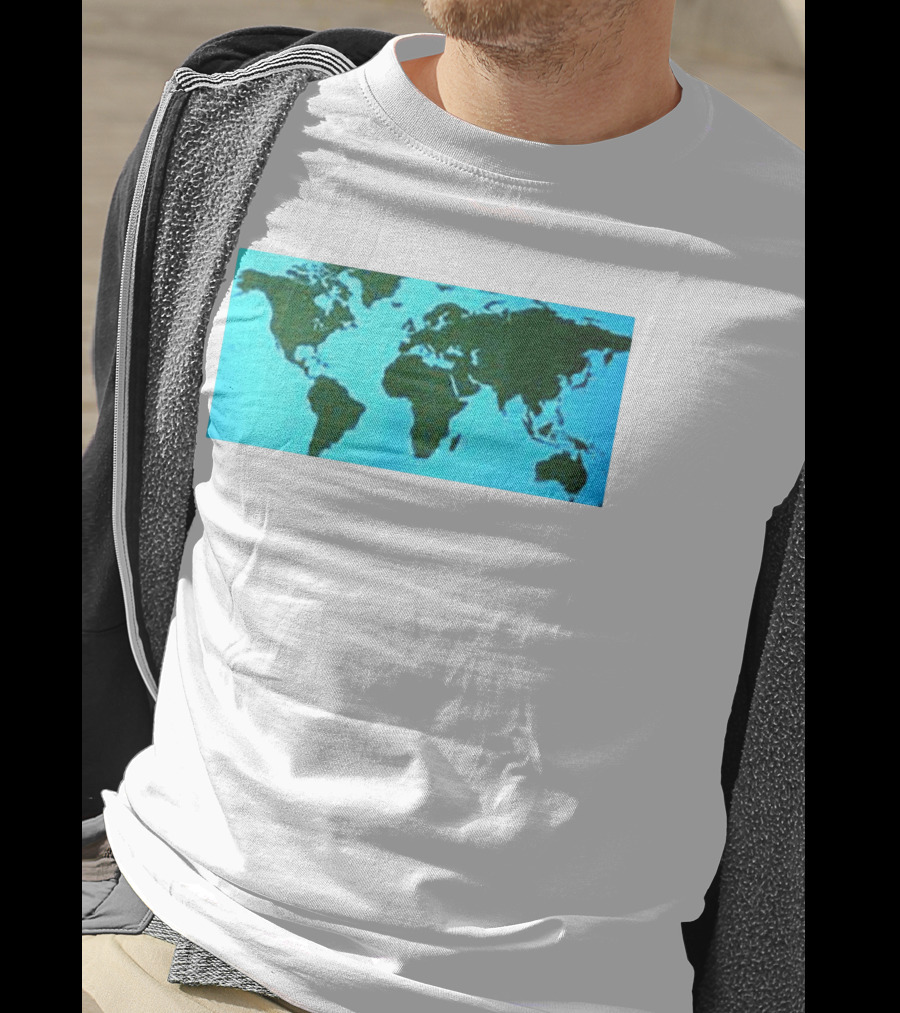 World Map Planet Earth Travel Adventure Journey T-Shirt