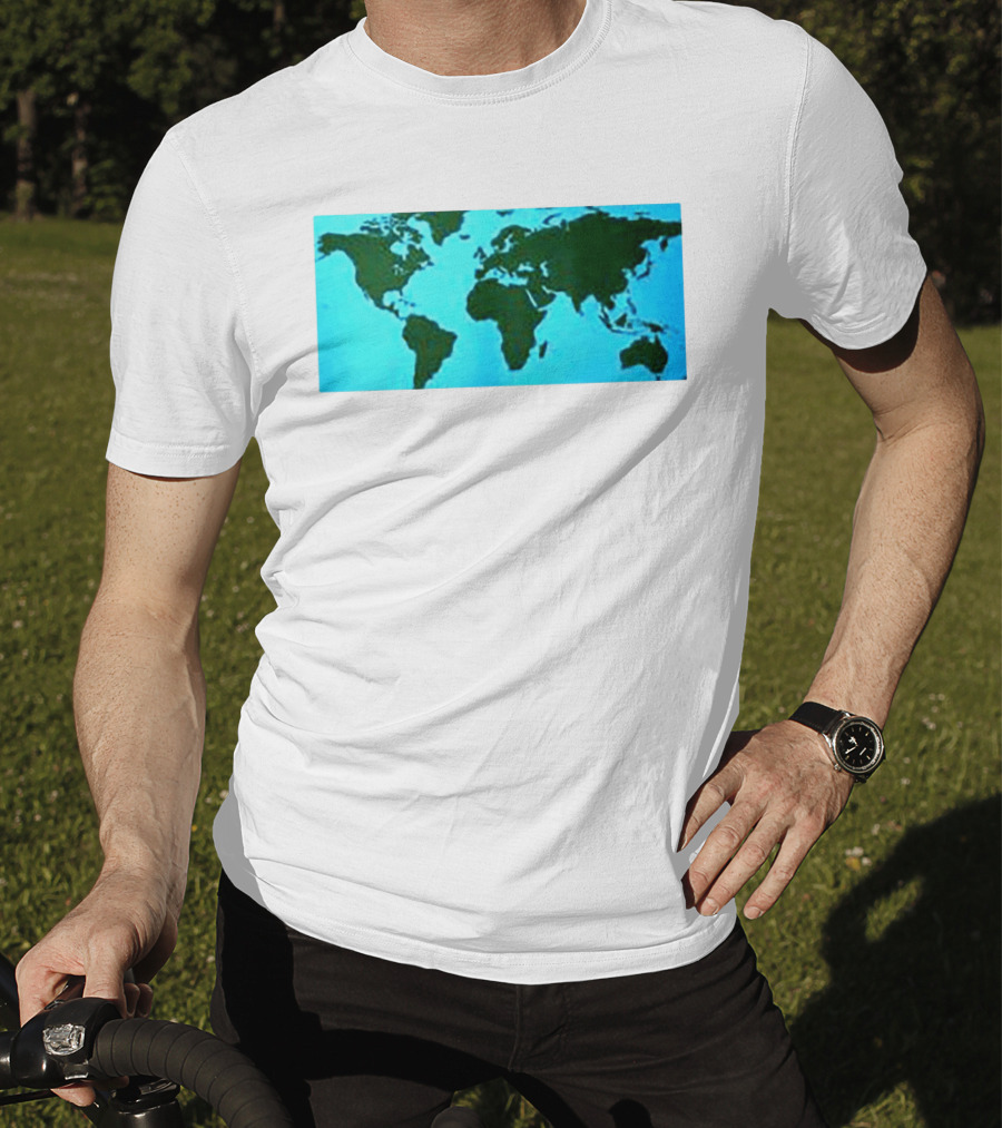 World Map Planet Earth Travel Adventure Journey T-Shirt