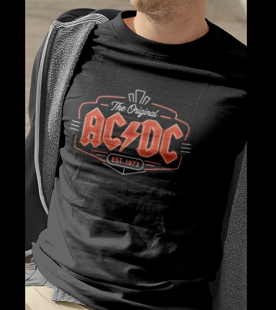 ACDC The Original Est. 1973 Lincoln Financial Field 2026 Tour Hard Rock Cafe Philadelphia PA September 29th T-Shirt