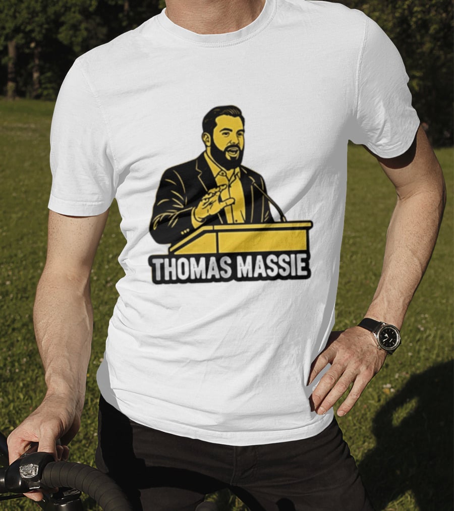 Thomas Massie Speaker Podium T-Shirt