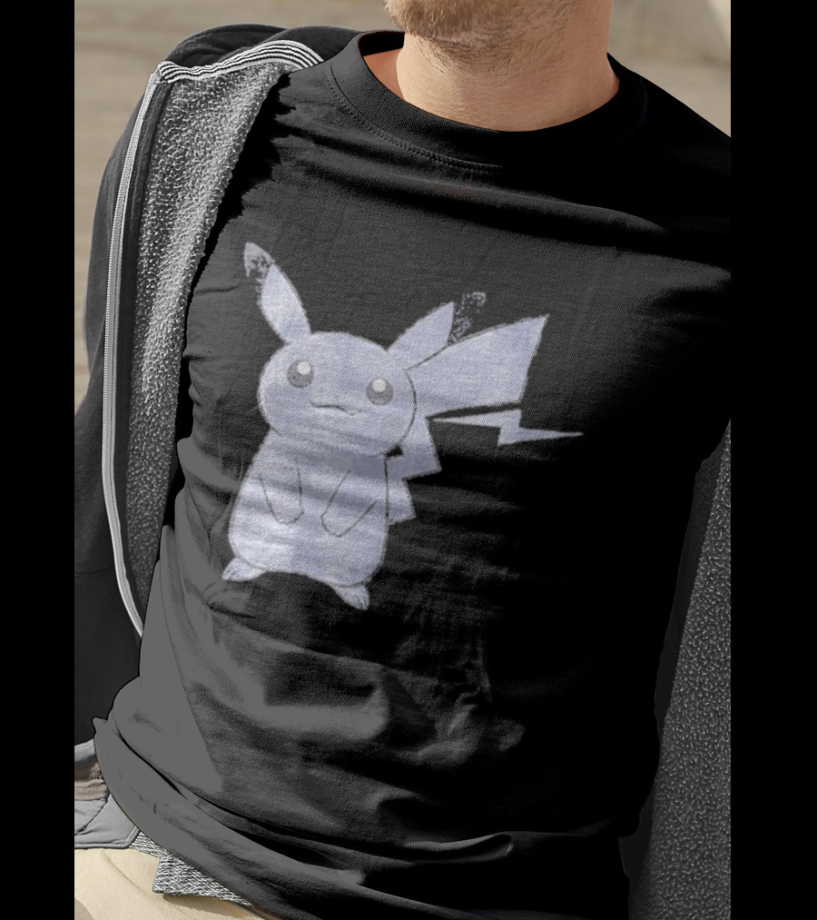 Thunderbolt Project Black Pikachu By Fragment And Pokémon Los Angeles T-Shirt