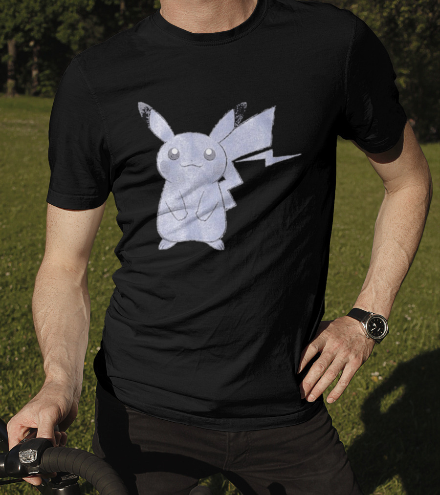 Thunderbolt Project Black Pikachu By Fragment And Pokémon Los Angeles T-Shirt