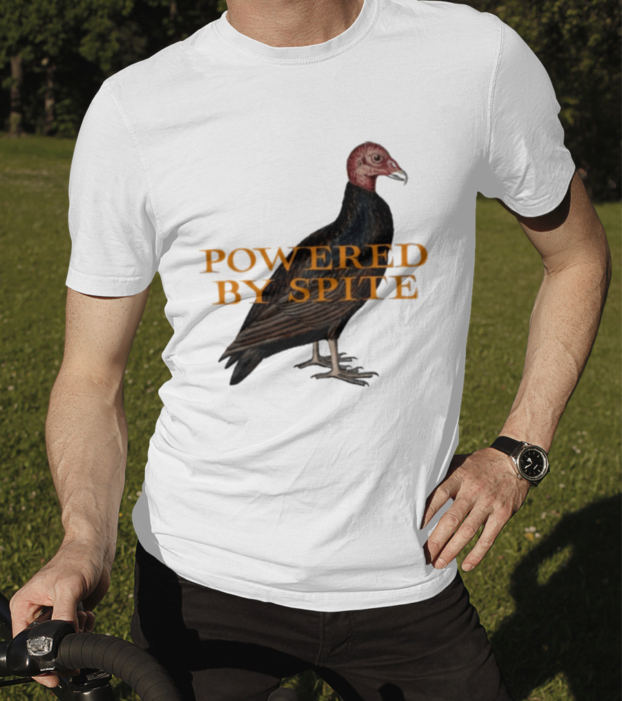 Powered By Spite Turkey Vulture T-Shirt