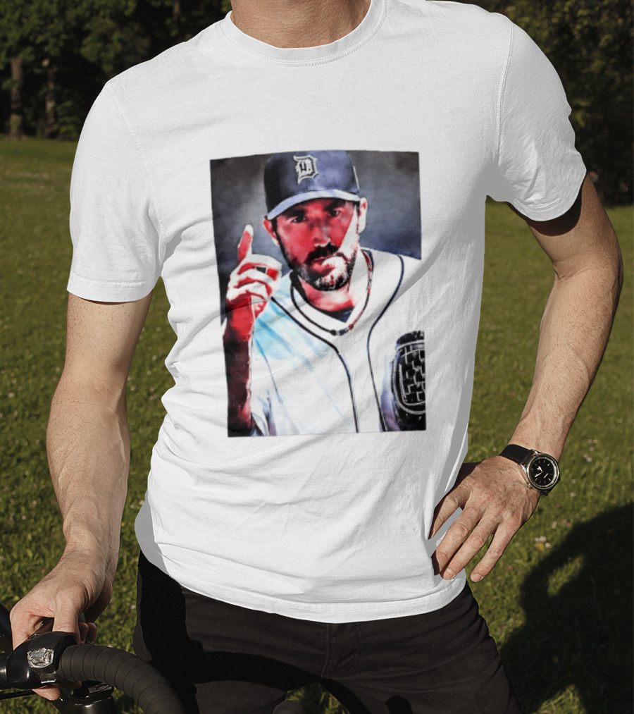 Spencer Torkelson Justin Verlander Detroit Tigers Baseball T-Shirt