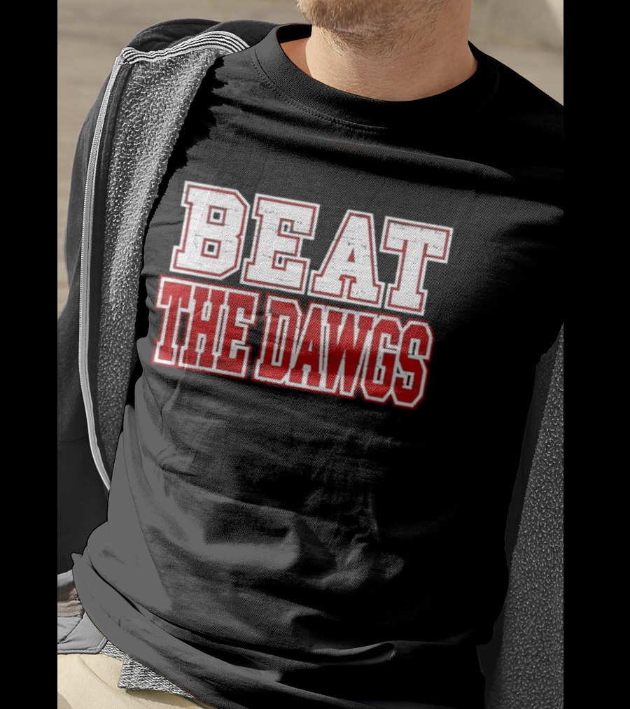 Beat The Dawgs NCAA Football Rivalry Game Day T-Shirt