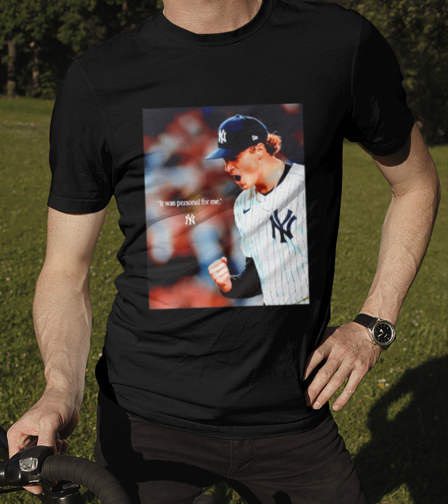 Ben Rice New York Yankees It Was Personal For Me Yankees Baseball T-Shirt