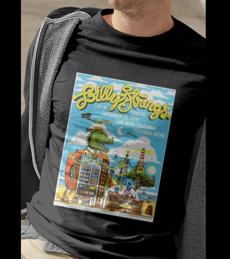 Billy Strings Live In Concert September 28 2026 San Diego Pechanga Arena T-Shirt