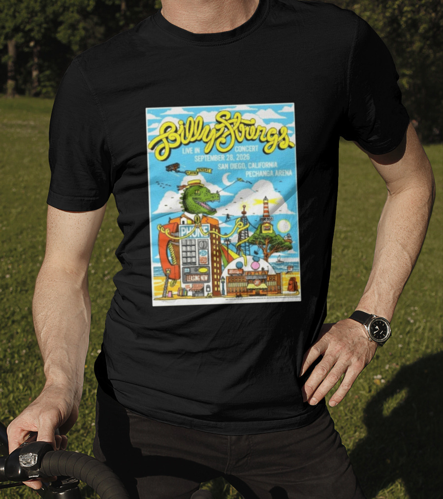 Billy Strings Live In Concert September 28 2026 San Diego Pechanga Arena T-Shirt