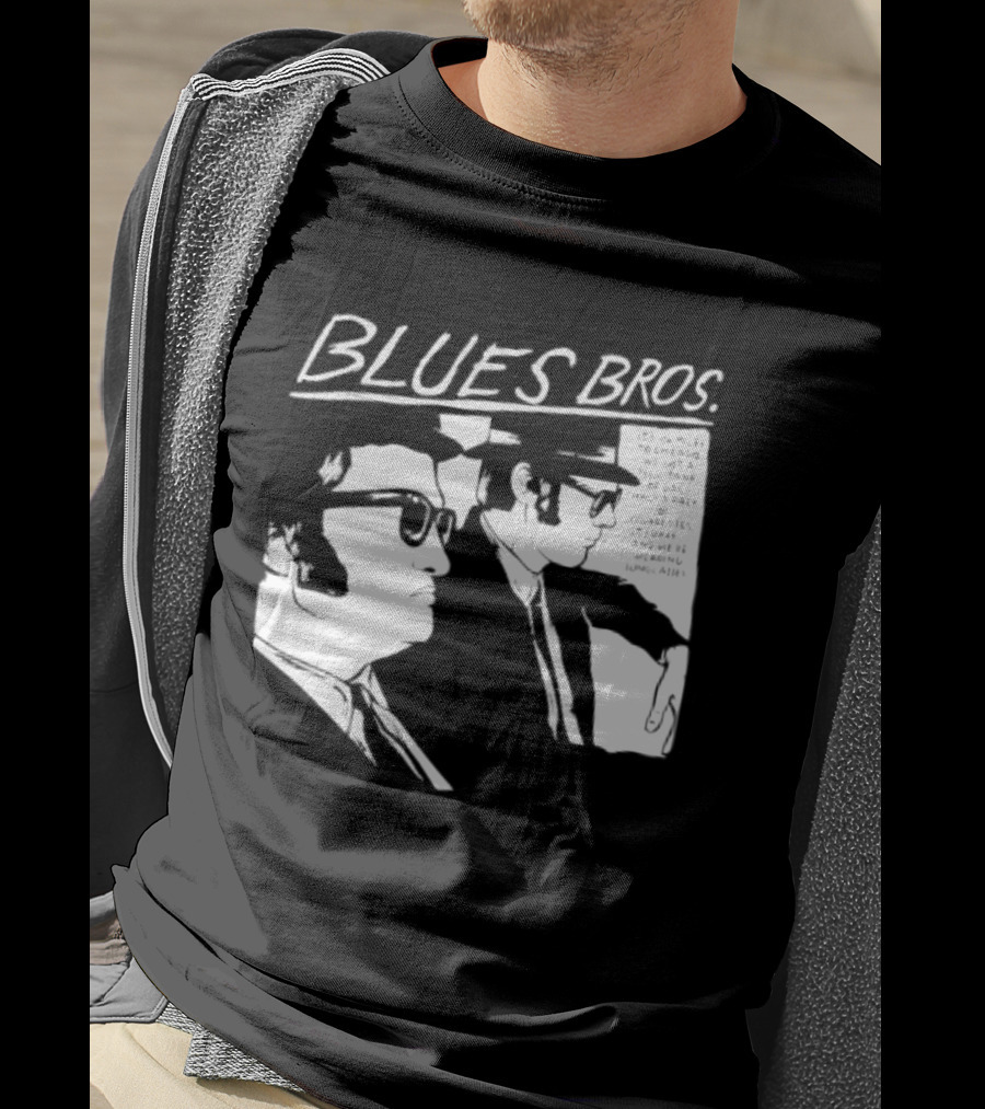 Blues Brothers It's 106 Miles To Chicago Full Tank Of Gas Half A Pack Of Cigarettes T-Shirt