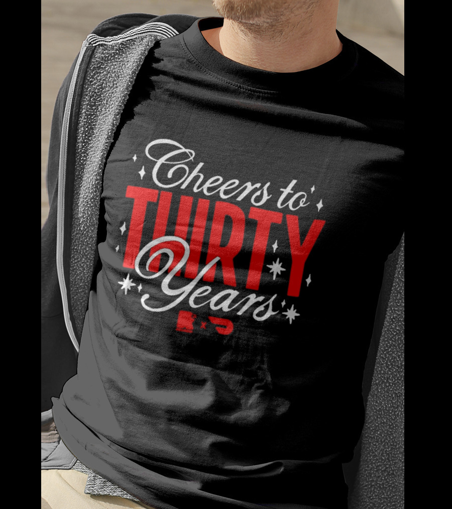 Cheers To Thirty Years Round 21 T-Shirt