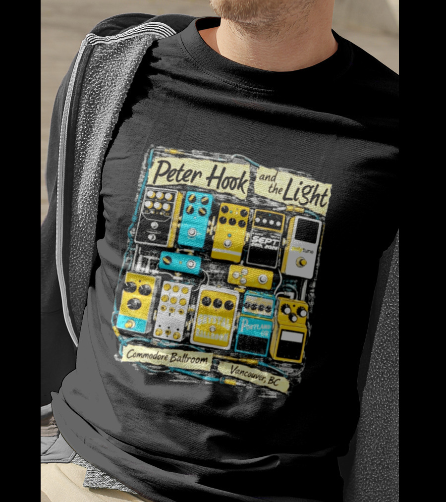 Peter Hook And The Light Vancouver Commodore Ballroom September 26 2026 Pedal T-Shirt