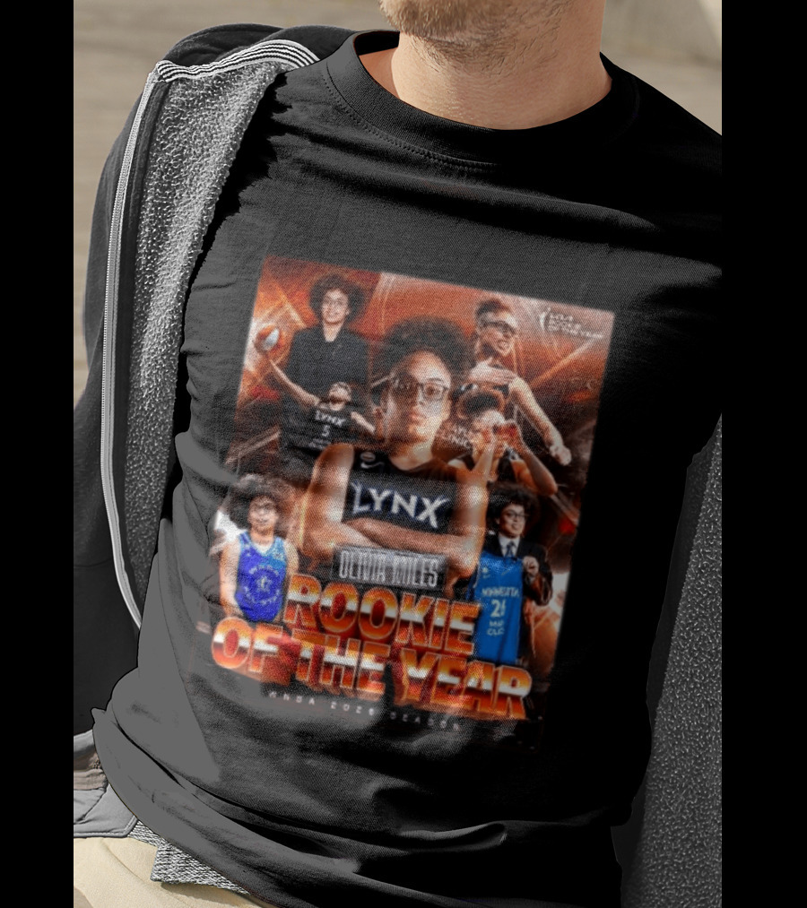 Olivia Miles Rookie Of The Year Lynx WNBA 2026 Season T-Shirt