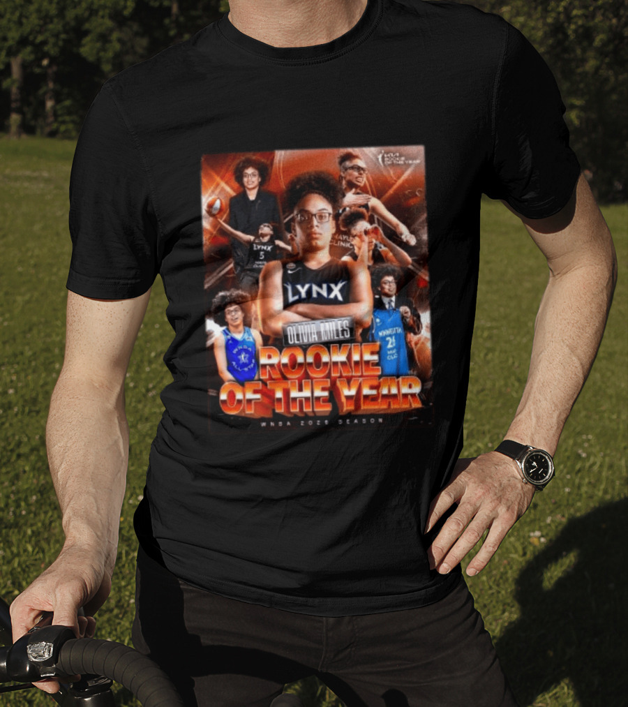 Olivia Miles Rookie Of The Year Lynx WNBA 2026 Season T-Shirt