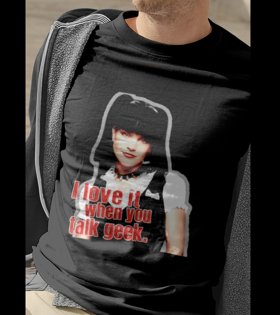 Pauley Perrette I Love It When You Talk Geek Fan Favorite T-Shirt