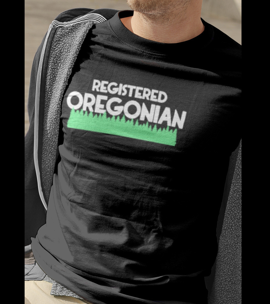 Registered Oregonian Pacific Northwest Oregon T-Shirt