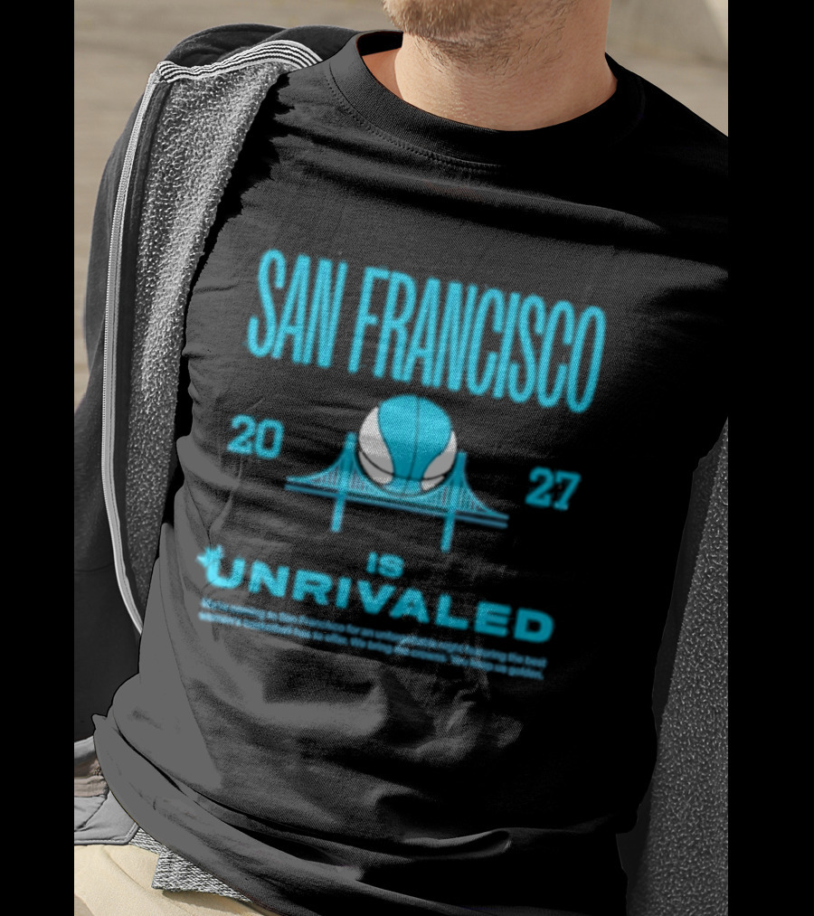 San Francisco 2023 Unrivaled Season 3 Bus Tour T-Shirt