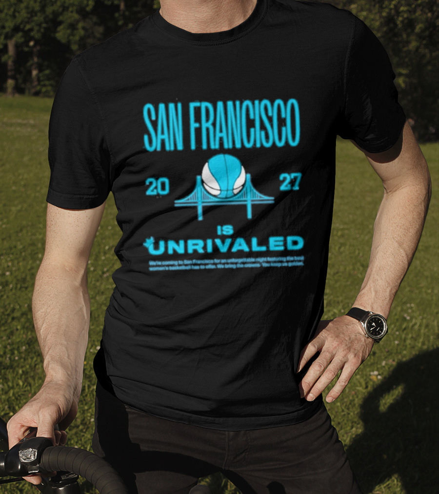 San Francisco 2023 Unrivaled Season 3 Bus Tour T-Shirt