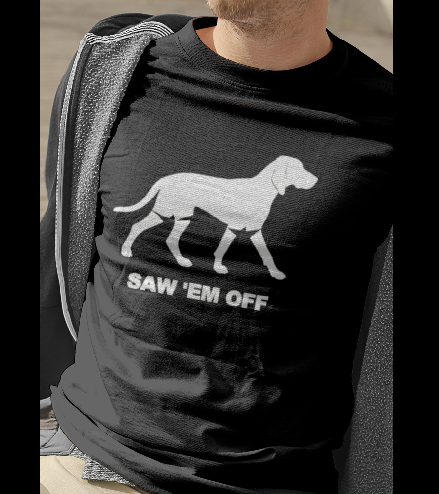 Texas A&M Aggies Saw Em Off Dog NCAA 2026 College Football T-Shirt