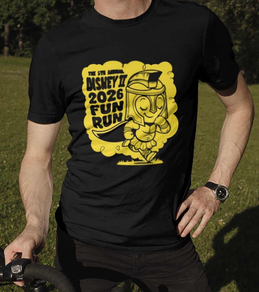 The 5th Annual Disney II 2026 Fun Run Harebrained Character Celebration T-Shirt