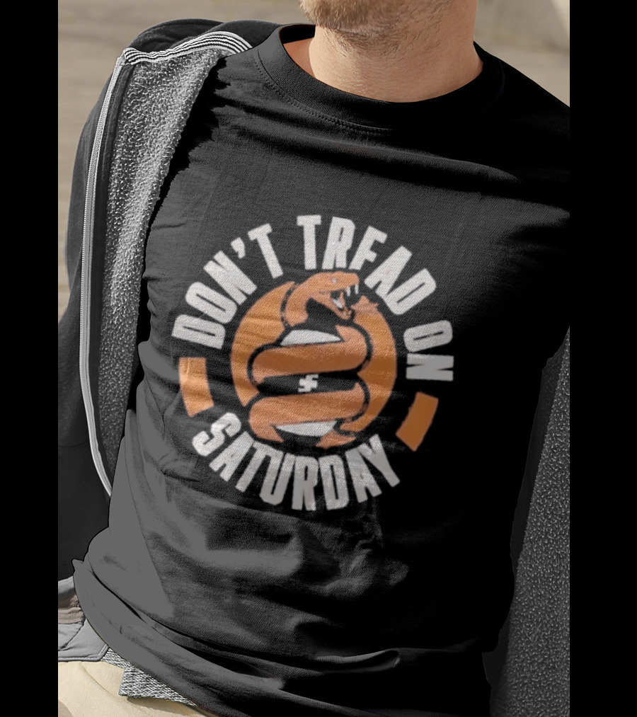 Virginia Tech Hokies Football Don't Tread On Saturday Gametime Spirit T-Shirt