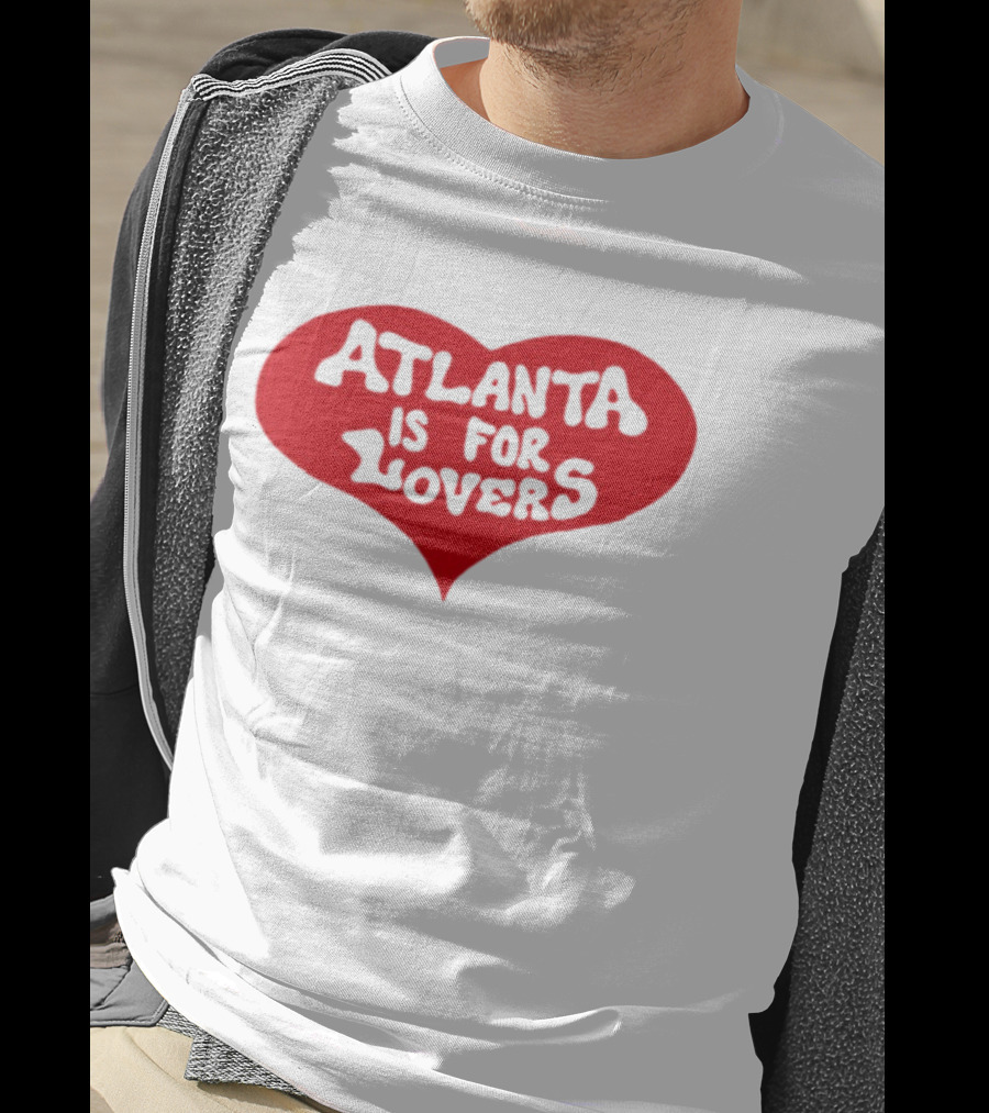 Atlanta Is For Lovers Georgia Heart City Pride T-Shirt